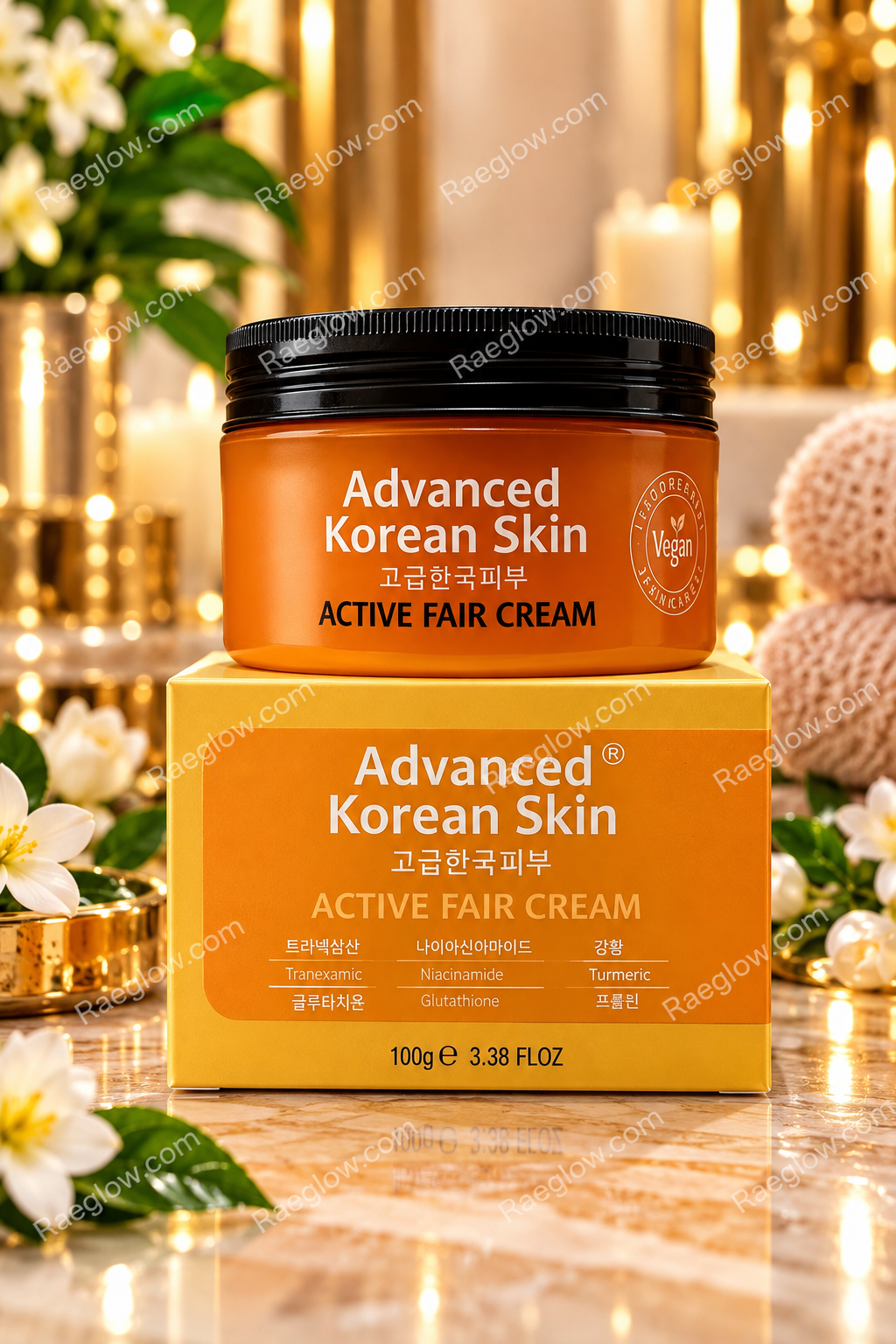 Advanced Korean Skin Active Fair Brightening Face Cream 100g