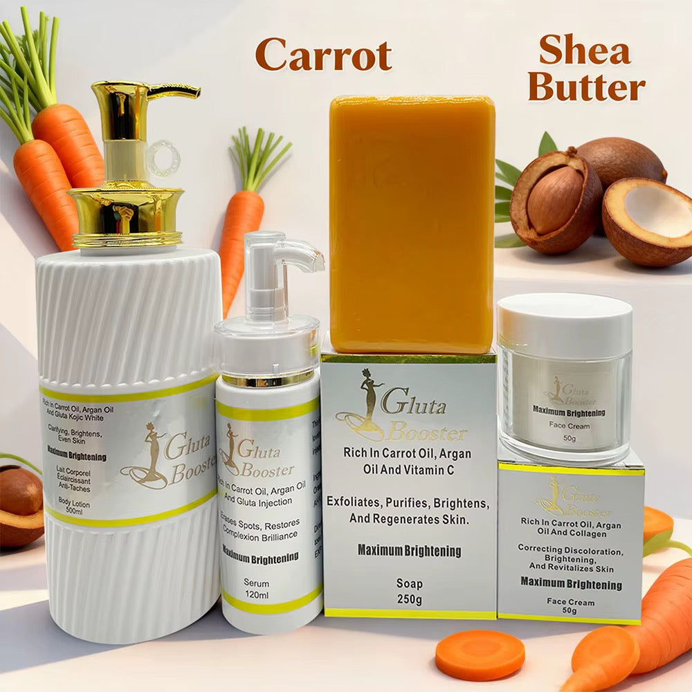 Gluta Booster Maximum Brightening Skin Care Set,