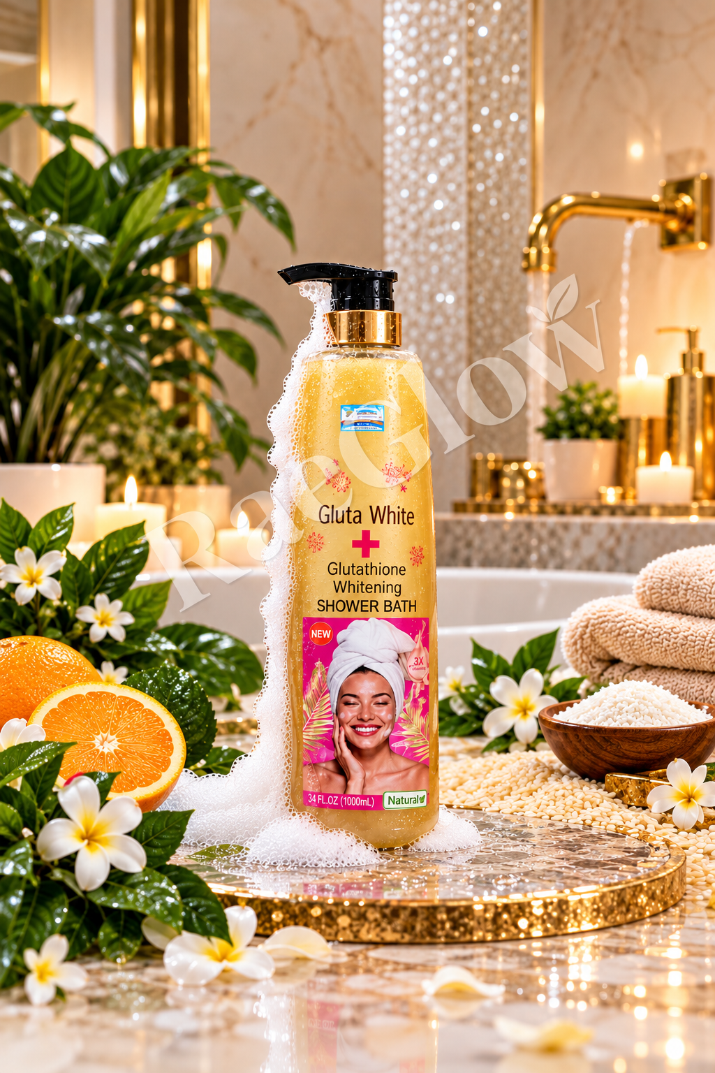 Gluta White Glutathione Shower Bath 1000ml