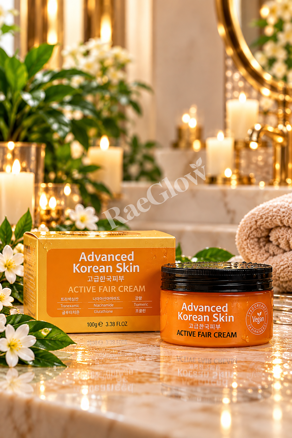 Advanced Korean Skin Active Fair Brightening Face Cream 100g