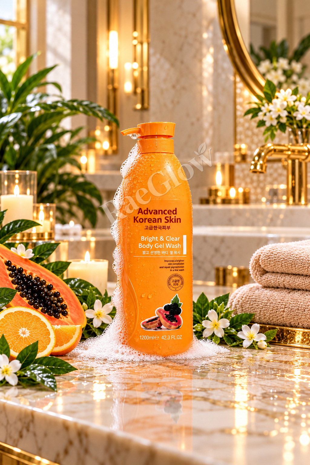 Advance Korean Bright & Clear Brigthening Body Wash