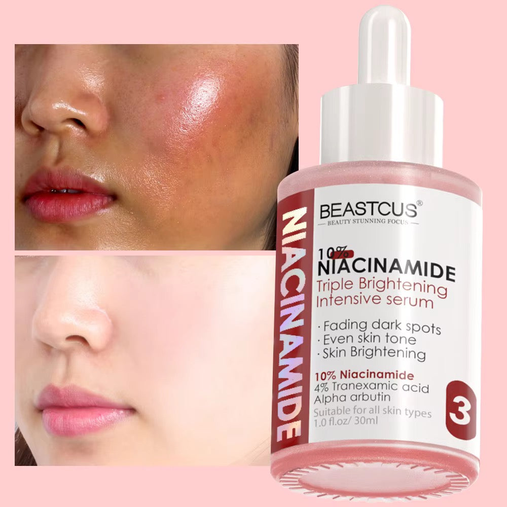 10% Niacinamide , 4% Tranexamic Acid, Alpha Arbutin Triple Brightening Intensive Serum