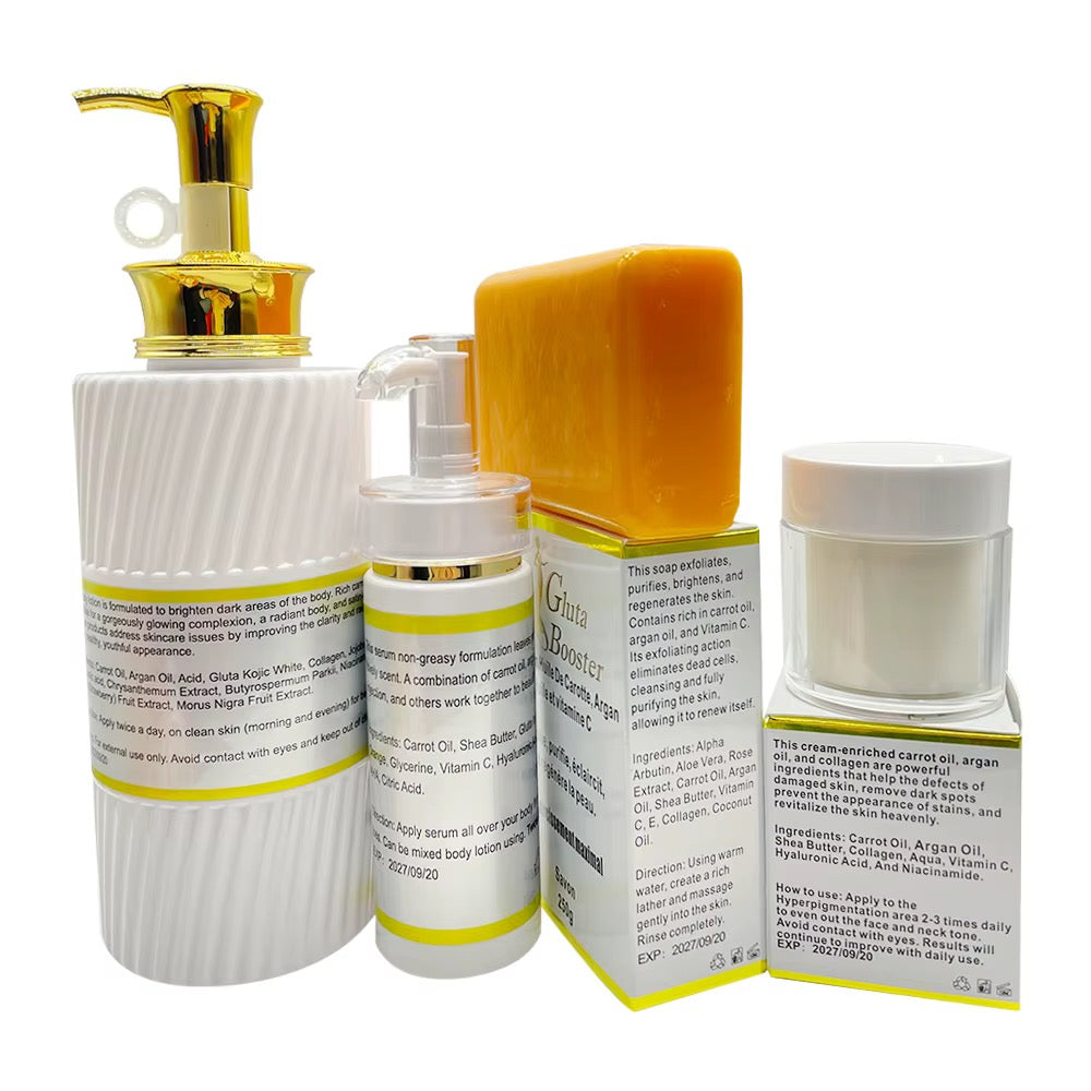 Gluta Booster Maximum Brightening Skin Care Set,