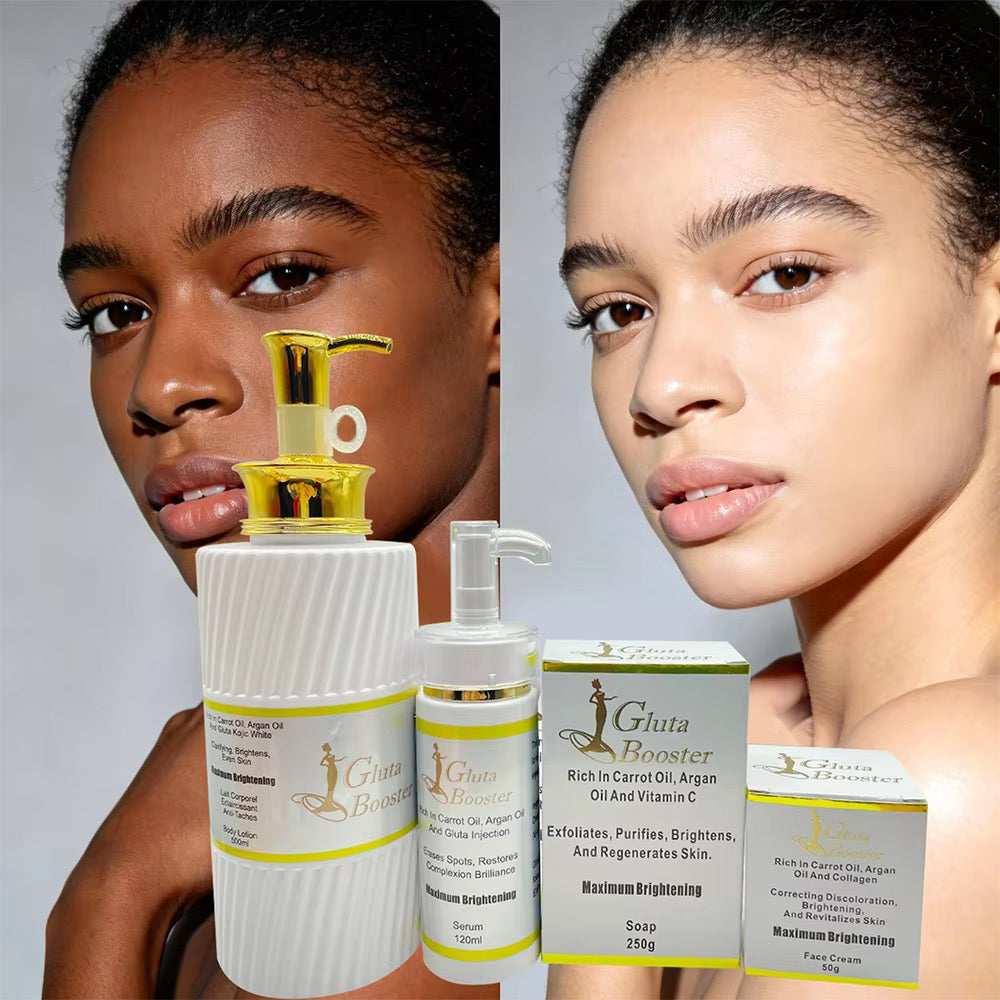 Gluta Booster Maximum Brightening Skin Care Set,