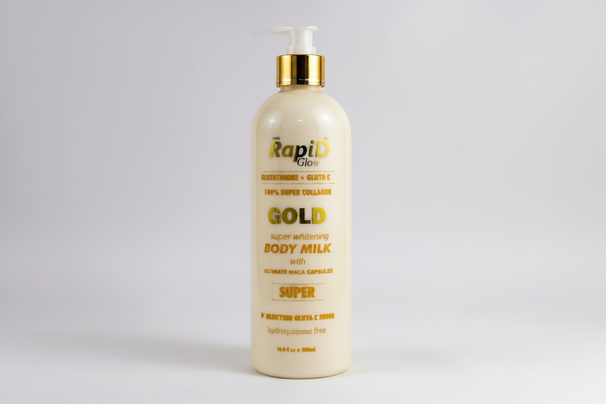 Rapid Glow Gold Super Whitening Body Milk