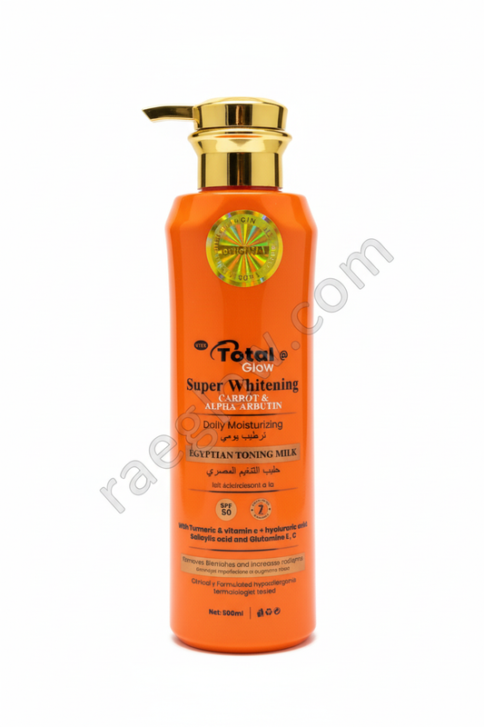 Total Glow Super Whitening Egyptian Toning Milk